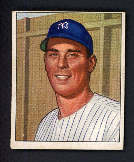 1950 Bowman Baseball #100 Vic Raschi Yankees EX 487736
