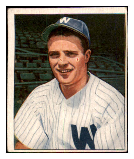 1950 Bowman Baseball #162 Eddie Yost Senators EX 487737