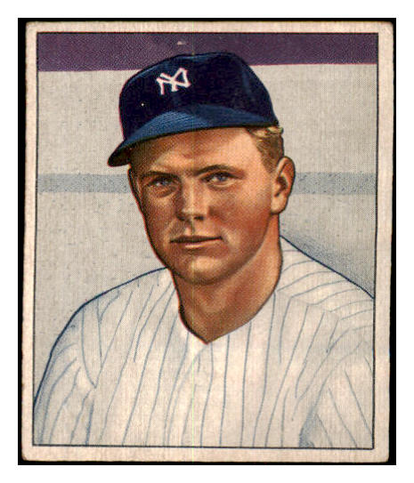 1950 Bowman Baseball #156 Fred Sanford Yankees EX 487740