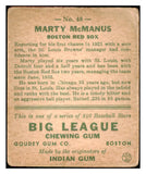 1933 Goudey #048 Marty McManus Red Sox GD-VG 487789