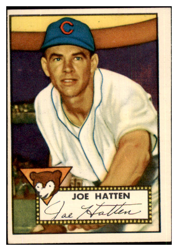1952 Topps Baseball #194 Joe Hatten Cubs EX-MT 487878
