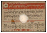 1952 Topps Baseball #098 Billy Pierce White Sox PR-FR 487881