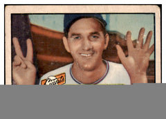 1952 Topps Baseball #005 Larry Jansen Giants FR-GD Black 487896
