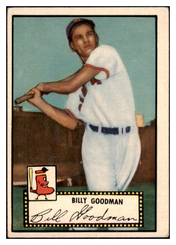 1952 Topps Baseball #023 Billy Goodman Red Sox VG-EX Black 487924