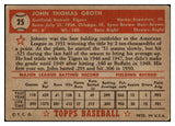 1952 Topps Baseball #027 Sam Jethroe Braves VG-EX Red 487929