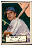 1952 Topps Baseball #035 Hank Sauer Cubs EX Black 487948
