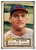 1952 Topps Baseball #038 Wally Westlake Cardinals PR-FR Red 487950