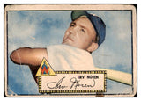 1952 Topps Baseball #040 Irv Noren Senators PR-FR Red 487957