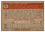 1952 Topps Baseball #042 Lou Kretlow White Sox VG-EX Red 487966
