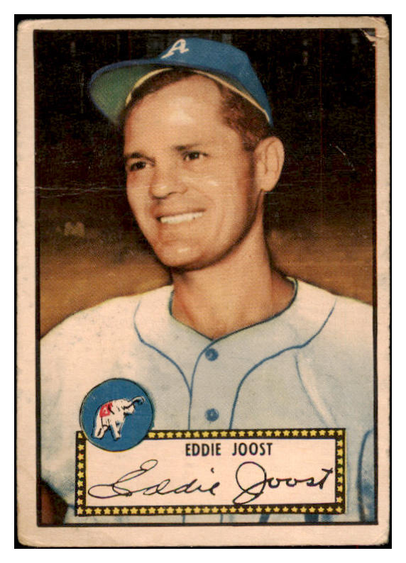 1952 Topps Baseball #045 Eddie Joost A's FR-GD Red 487972