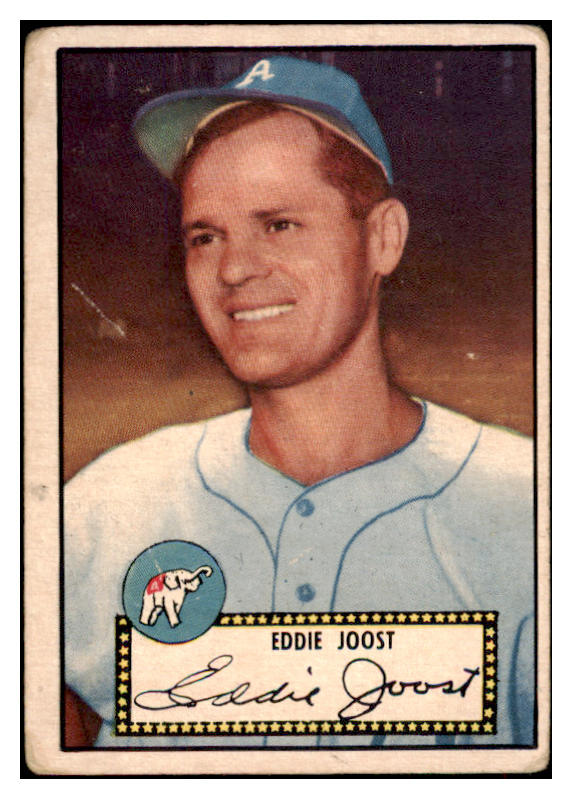1952 Topps Baseball #045 Eddie Joost A's GD-VG Black 487973