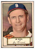 1952 Topps Baseball #051 Jim Russell Dodgers VG Black 487982