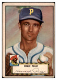 1952 Topps Baseball #063 Howie Pollet Pirates FR-GD Black 488010