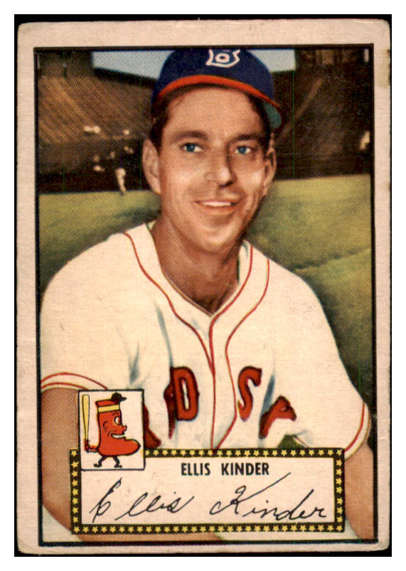1952 Topps Baseball #078 Ellis Kinder Red Sox GD-VG Red 488050