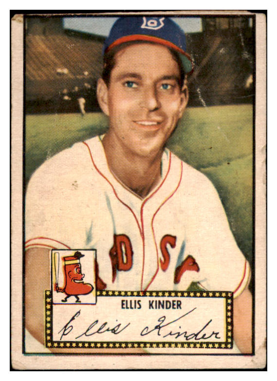 1952 Topps Baseball #078 Ellis Kinder Red Sox PR-FR Red 488051