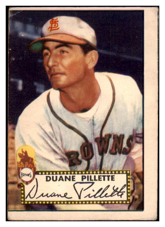 1952 Topps Baseball #082 Duane Pillette Browns FR-GD 488057