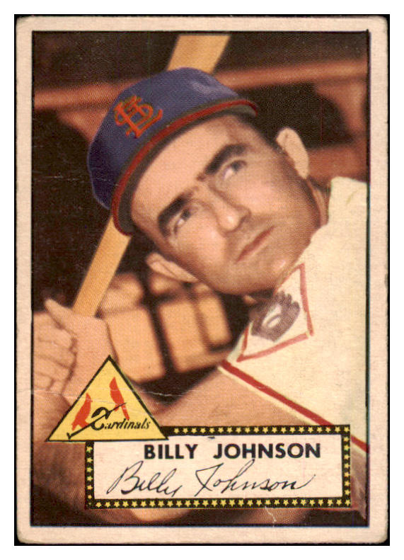 1952 Topps Baseball #083 Billy Johnson Cardinals VG 488058