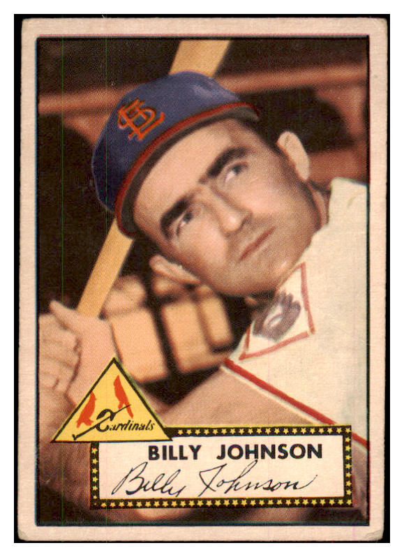 1952 Topps Baseball #083 Billy Johnson Cardinals VG 488061
