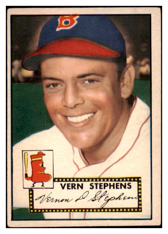 1952 Topps Baseball #084 Vern Stephens Red Sox VG-EX 488064