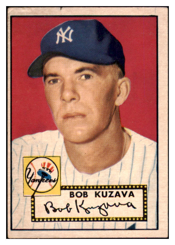 1952 Topps Baseball #085 Bob Kuzava Yankees GD-VG 488066