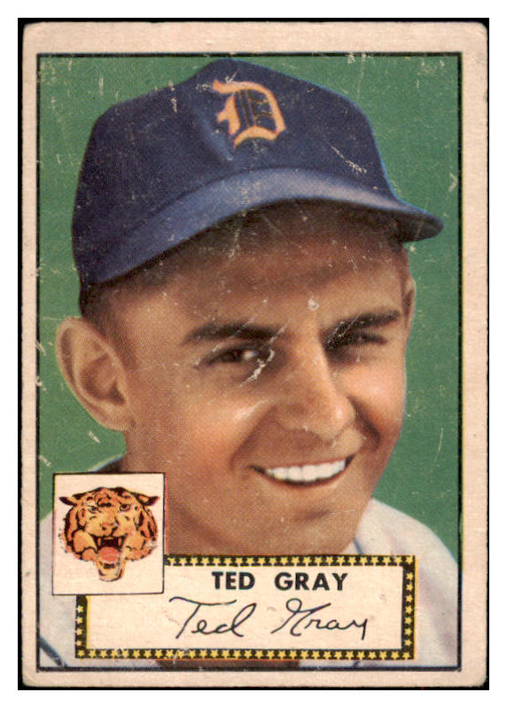 1952 Topps Baseball #086 Ted Gray Tigers PR-FR 488069