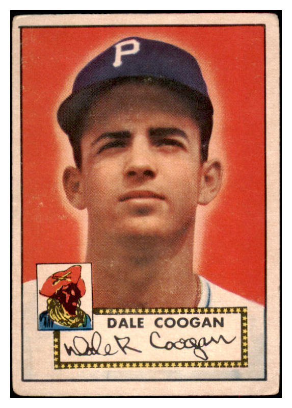 1952 Topps Baseball #087 Dale Coogan Pirates VG 488071