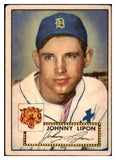 1952 Topps Baseball #089 Johnny Lipon Tigers VG 488072