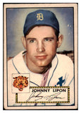 1952 Topps Baseball #089 Johnny Lipon Tigers VG 488074