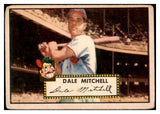 1952 Topps Baseball #092 Dale Mitchell Indians VG 488079