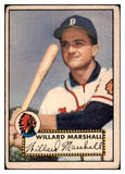 1952 Topps Baseball #096 Willard Marshall Braves FR-GD 488090