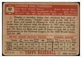 1952 Topps Baseball #097 Earl Torgeson Braves FR-GD 488091