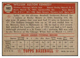 1952 Topps Baseball #102 Bill Kennedy Browns EX 488101