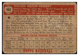 1952 Topps Baseball #102 Bill Kennedy Browns FR-GD 488103