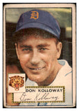 1952 Topps Baseball #104 Don Kolloway Tigers FR-GD 488107