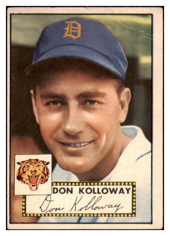 1952 Topps Baseball #104 Don Kolloway Tigers FR-GD 488109