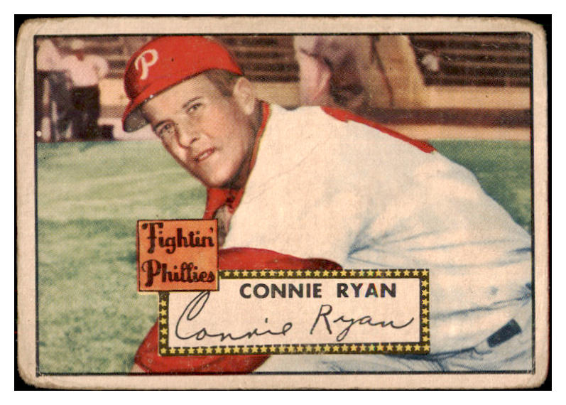 1952 Topps Baseball #107 Connie Ryan Phillies PR-FR 488116