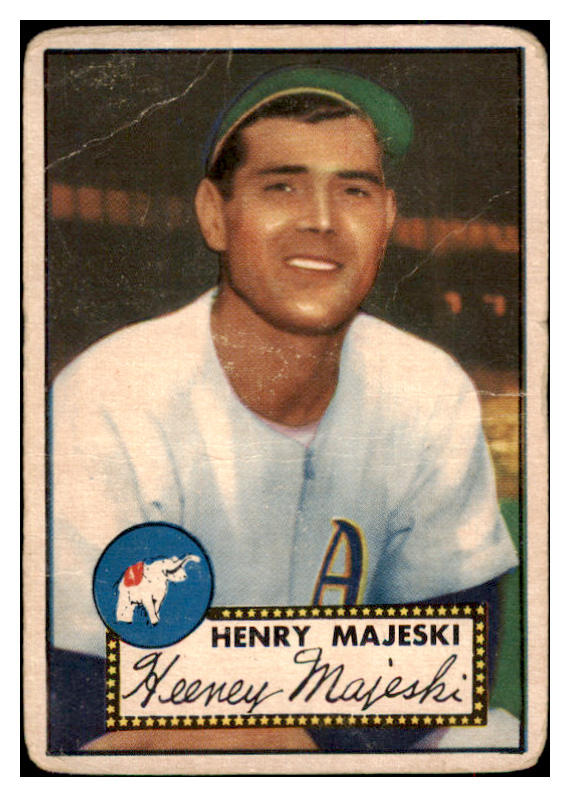 1952 Topps Baseball #112 Hank Majeski A's PR-FR 488129