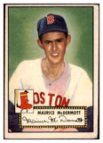 1952 Topps Baseball #119 Maurice McDermott Red Sox VG 488146