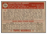 1952 Topps Baseball #124 Monte Kennedy Giants VG 488156
