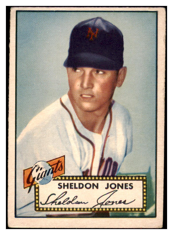 1952 Topps Baseball #130 Sheldon Jones Giants VG 488167