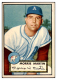 1952 Topps Baseball #131 Morrie Martin A's EX 488170