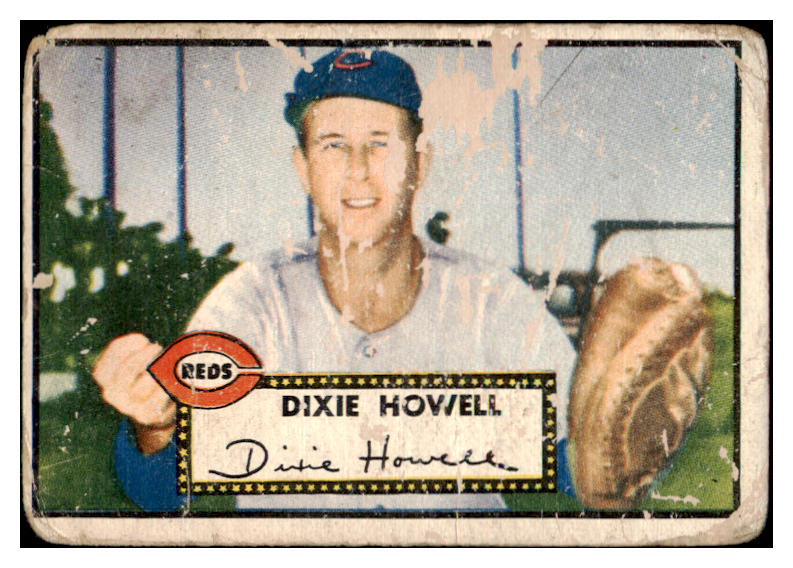 1952 Topps Baseball #135 Dixie Howell Reds PR-FR 488180