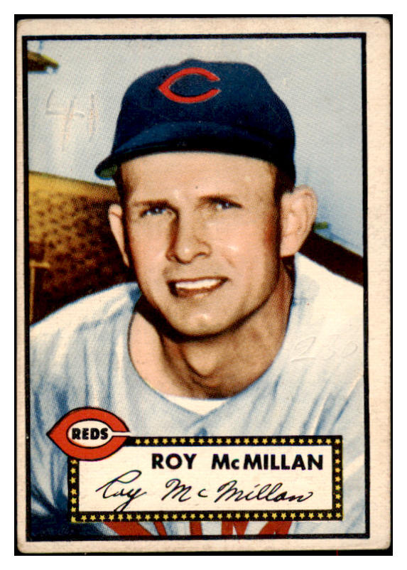 1952 Topps Baseball #137 Roy McMillan Reds FR-GD 488185