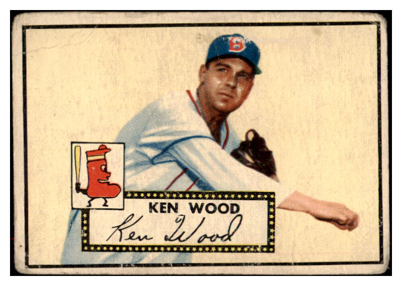 1952 Topps Baseball #139 Ken Wood Red Sox FR-GD 488190