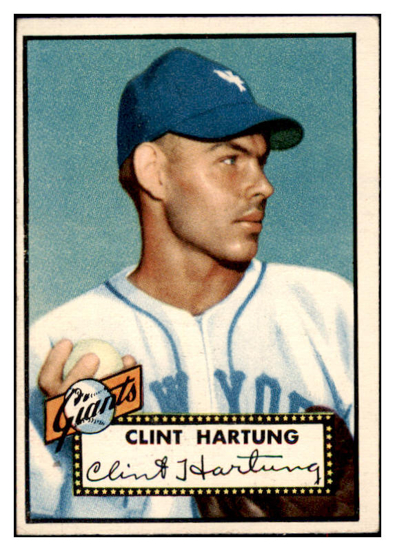 1952 Topps Baseball #141 Clint Hartung Giants VG-EX 488195