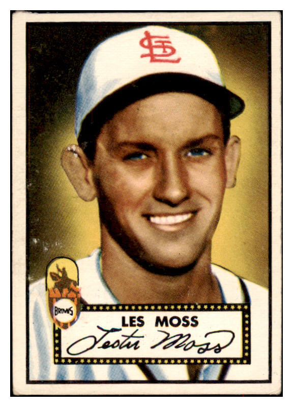 1952 Topps Baseball #143 Les Moss Browns VG-EX 488198