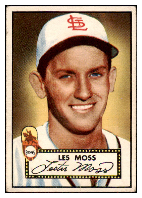 1952 Topps Baseball #143 Les Moss Browns VG 488200