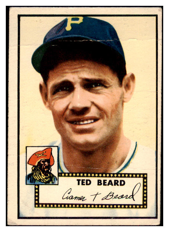 1952 Topps Baseball #150 Ted Beard Pirates FR-GD 488213