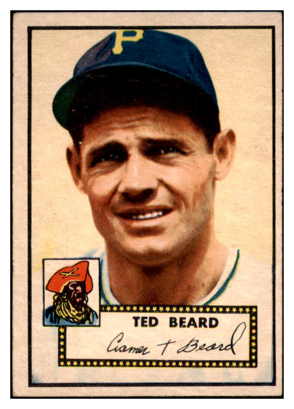 1952 Topps Baseball #150 Ted Beard Pirates VG-EX 488214