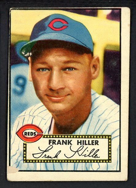 1952 Topps Baseball #156 Frank Hiller Reds FR-GD 488226